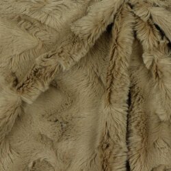 Faux fur - light brown