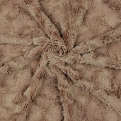 Faux fur - old pearl pink