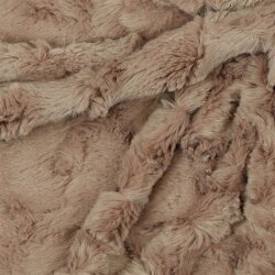 Faux fur - old pearl pink