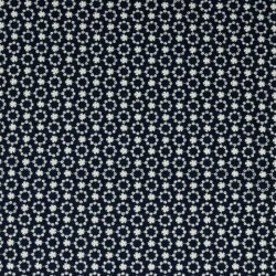 COTTON Embroidered - dark blue