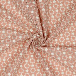 COTTON Embroidered - quartz pink