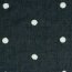 Cotton batiste dots - navy blue/white