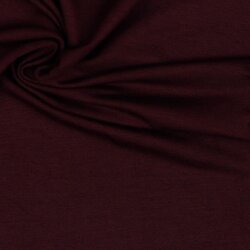TENCEL™ MODAL French-Terry  - dunkeweinrot