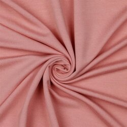 TENCEL™ MODAL French-Terry - perlově růžová
