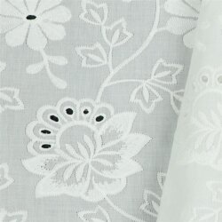 COTTON VOILE border one-sided