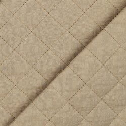 Musselin Gesteppt - beige