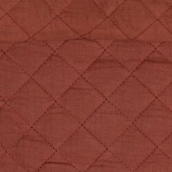 Muslin QUILT - ruby red