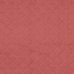 Muslin QUILT - ruby red