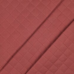 Muslin QUILT - robijnrood
