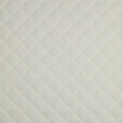 Musselin Gesteppt Uni - creme