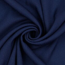Crepe Marocain Stretch - azul oscuro