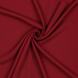 Crepe Marocain Stretch - dark burgundy