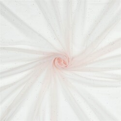 Tulle doux MULTI - quartz rose