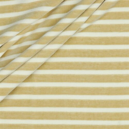 Nicki YARN DYED Stripes - sabbia/crema