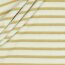 Nickistoff Streifen - creme/sand