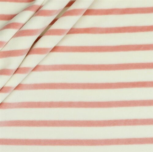 Nicki YARN DYED Stripes - cream/pink