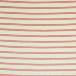 Nicki YARN DYED Stripes - crema/rosa