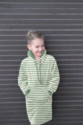 Nicki YARN DYED Stripes - crema/rosa