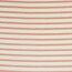 Nickistoff Streifen - creme/rosa