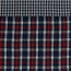 Muslin Double-sided CHECKS - dark blue