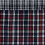 Muslin Double-sided CHECKS - dark blue