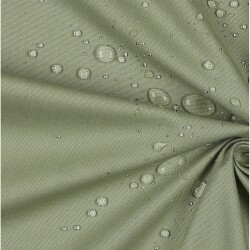 Canvas waterafstotend - donker mint