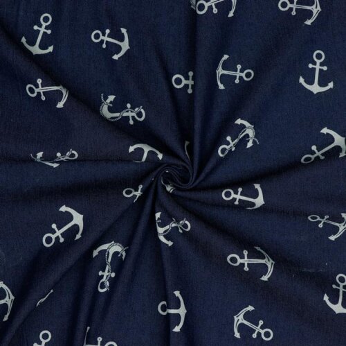 JEANS ANCHOR PRINT