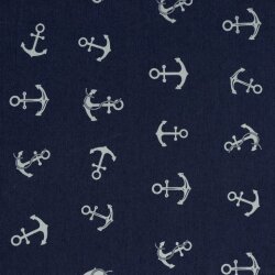 JEANS ANCHOR PRINT