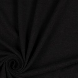 Bambus Jersey *Vera* - schwarz