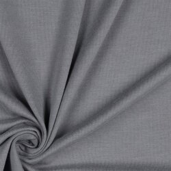 Jersey di cotone bambù - grigio