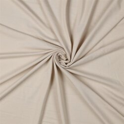 Jersey de algodón de bambú - arena clara
