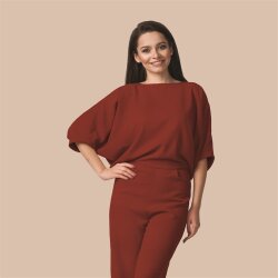 Maillot de algodón bambú - rosa oscuro