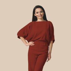 Maillot de algodón de bambú - cereza