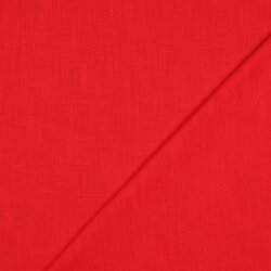 Linen *Vera* pre-washed - red