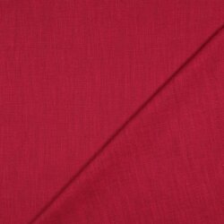 Linge *Vera* prélavé - cerise