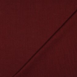 Leinen *Vera* vorgewaschen - dunkelweinrot