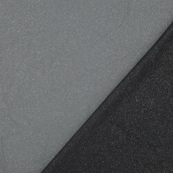 Glitter Tulle Royal - black/silver
