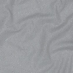 Glitter tulle royal - dark grey/silver