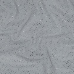 Glitter tulle royal - pebble grey/silver