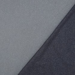 Real de tul con purpurina - azul oscuro/plata