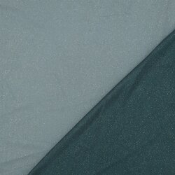 Glitter tulle royal - dark petrol/gold