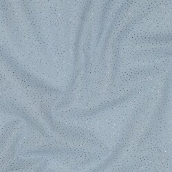 Glitter tulle royal - jean blue/silver