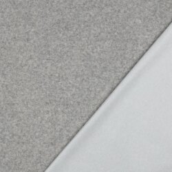 TOWELING LAMINATED - light grey