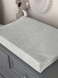 TOWELING LAMINATED - light grey