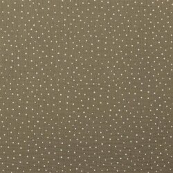 Muslin small dots - taupe