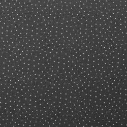 Muslin small dots - dark gray