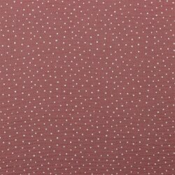 Muslin small dots - pearl pink