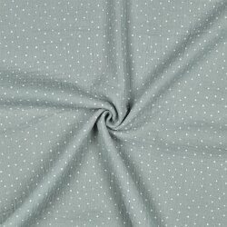 Musselin kleine Punkte - mint