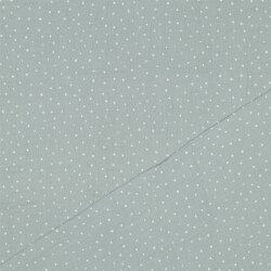 Musselin kleine Punkte - mint