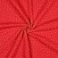 Petits points de mousseline - rouge